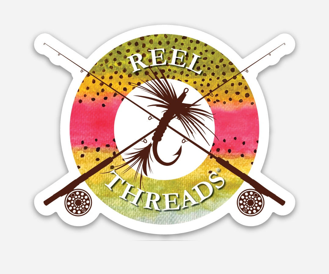 Rainbow Trout Stickers- Gifts for Anglers – Reel Threads